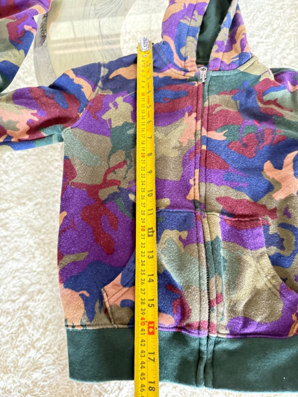 Polo Ralph Lauren Youth Boys Camo Zip Up Hoodie Jogger Set Fleece Size 6 - Picture 7 of 7